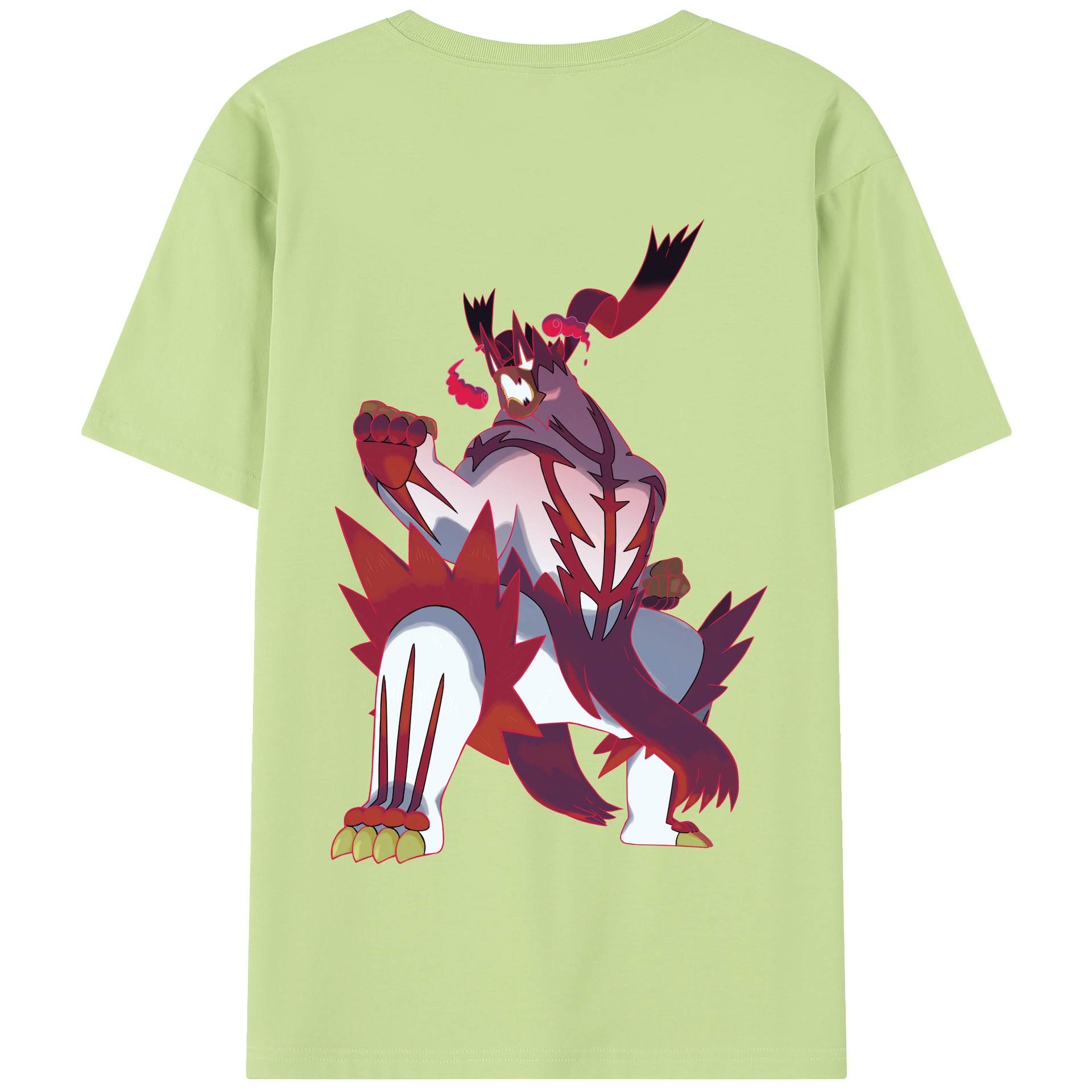 （画像用） ポケットモンスター Pokémon 綿100％半袖Tシャツ（背面プリント）